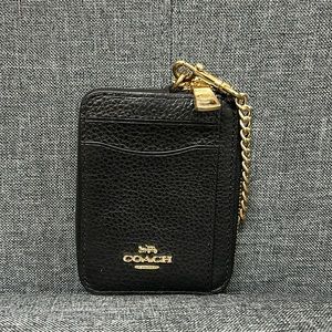 NWT Coach Zip Card Case